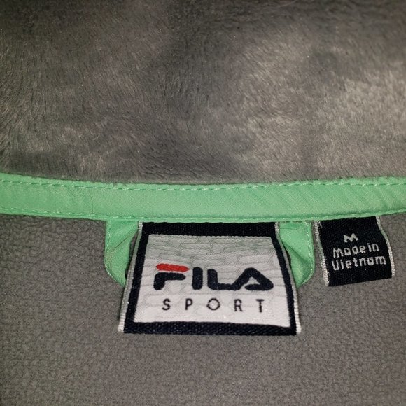 Fila women's velour sweat jacket - Picture 2 of 6